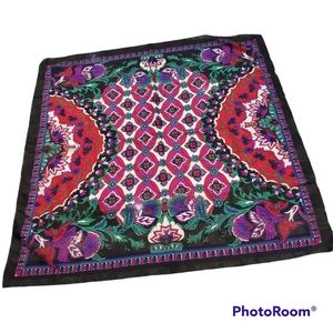 Beautiful Berkshire Fashion Scarf Made in Italy 🇮🇹 100% L👀K Vintage